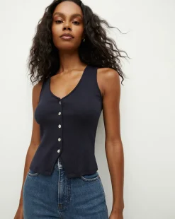 Hoorne Tank in>Veronica Beard Hot