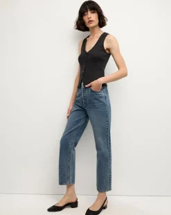 Hoorne Vest Tank Top in>Veronica Beard Sale