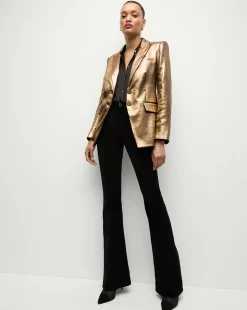 Izara Dickey Jacket in Vintage Gold x Poppy Delevingne><noscript><img width=