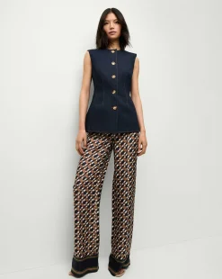 Jessup Denim Vest in Dark Oxford><noscript><img width=