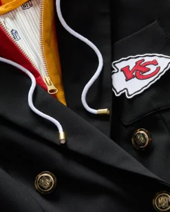 Kansas City Chiefs Dickey Jacket in Black/Gold><noscript><img width=
