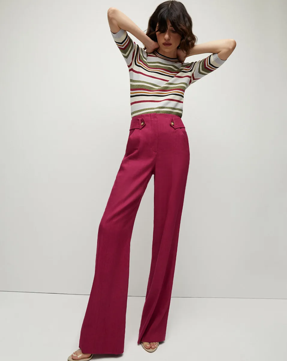 Kavya color Striped Ribbed Sweater>Veronica Beard Outlet