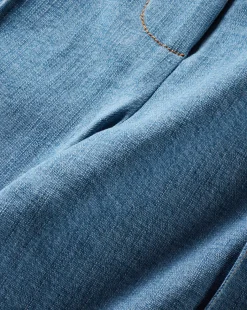 Kean Front-Seam Denim Pant>Veronica Beard Clearance