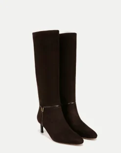Kenzie Mid-Heel Tall Boot in>Veronica Beard Discount