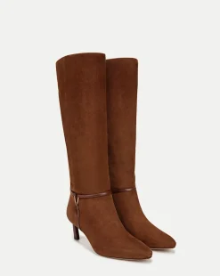 Kenzie Mid-Heel Tall Boot Wide-Calf in>Veronica Beard Best