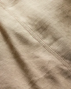 Kimpton Stretch-Linen Skirt in Stone Khaki>Veronica Beard Best