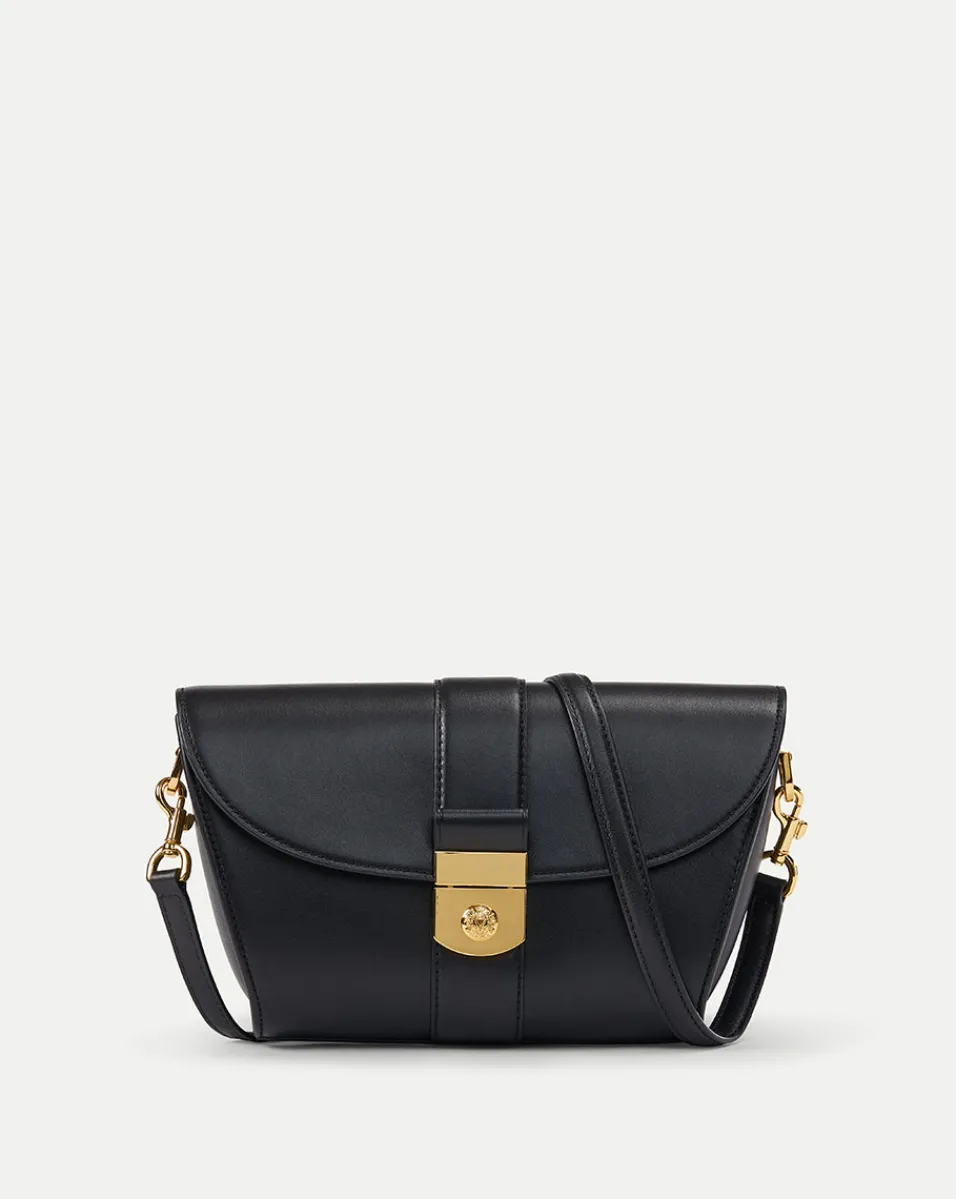 Large Crest Lock Trap Bag in>Veronica Beard Hot