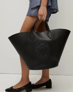 Large Crest Tote in>Veronica Beard Clearance