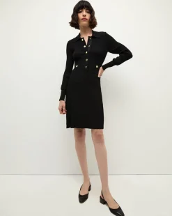 Lauper Sweater Dress in>Veronica Beard