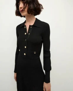 Lauper Sweater Dress in>Veronica Beard