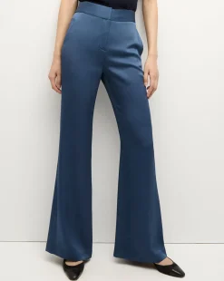 Lebone Pant in Blue Stone>Veronica Beard Online