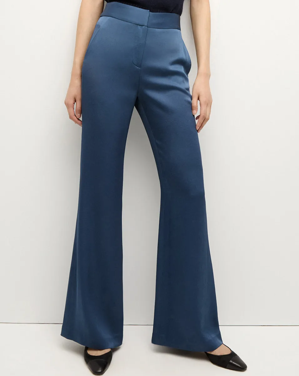 Lebone Pant in Blue Stone>Veronica Beard Online