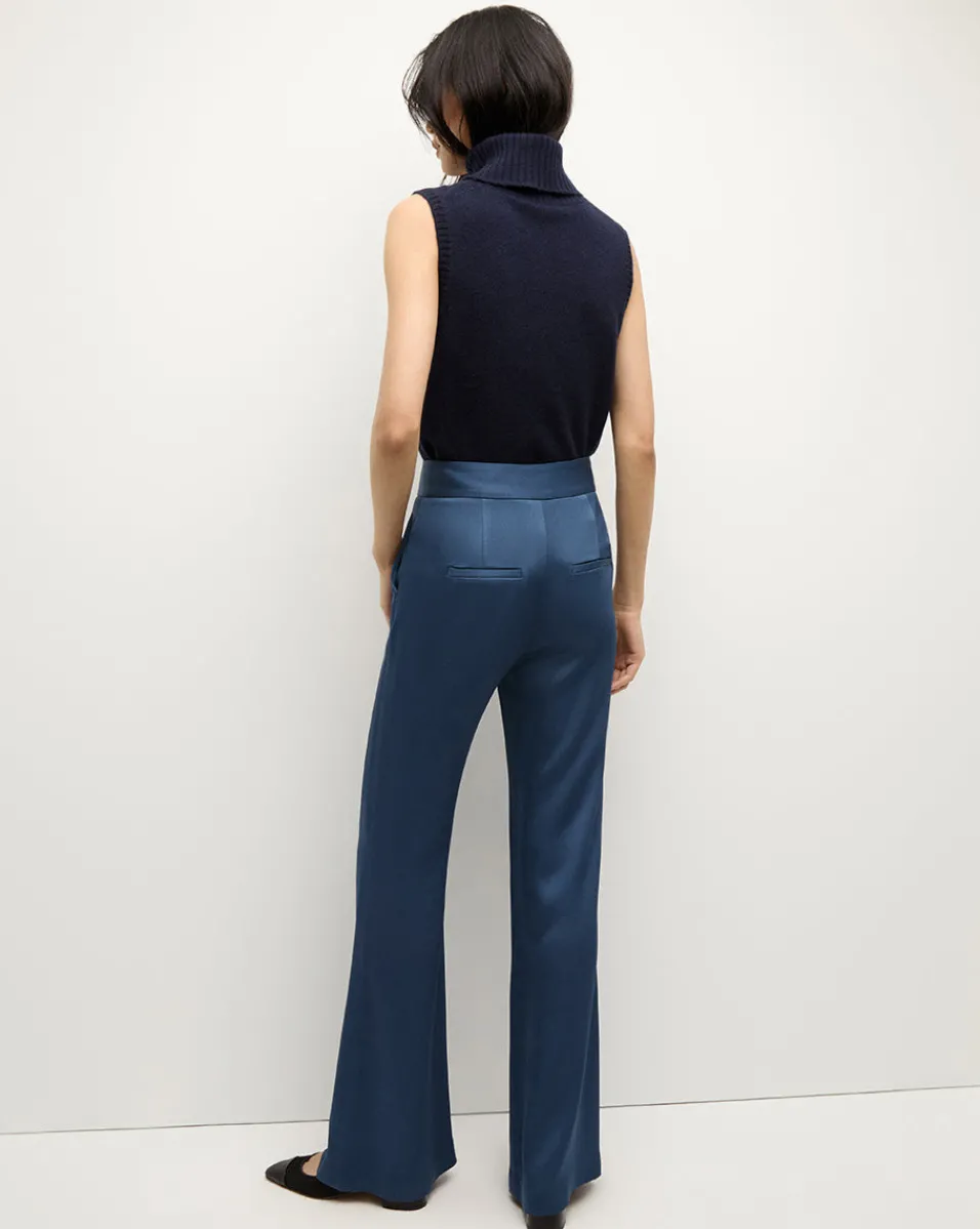 Lebone Pant in Blue Stone>Veronica Beard Online