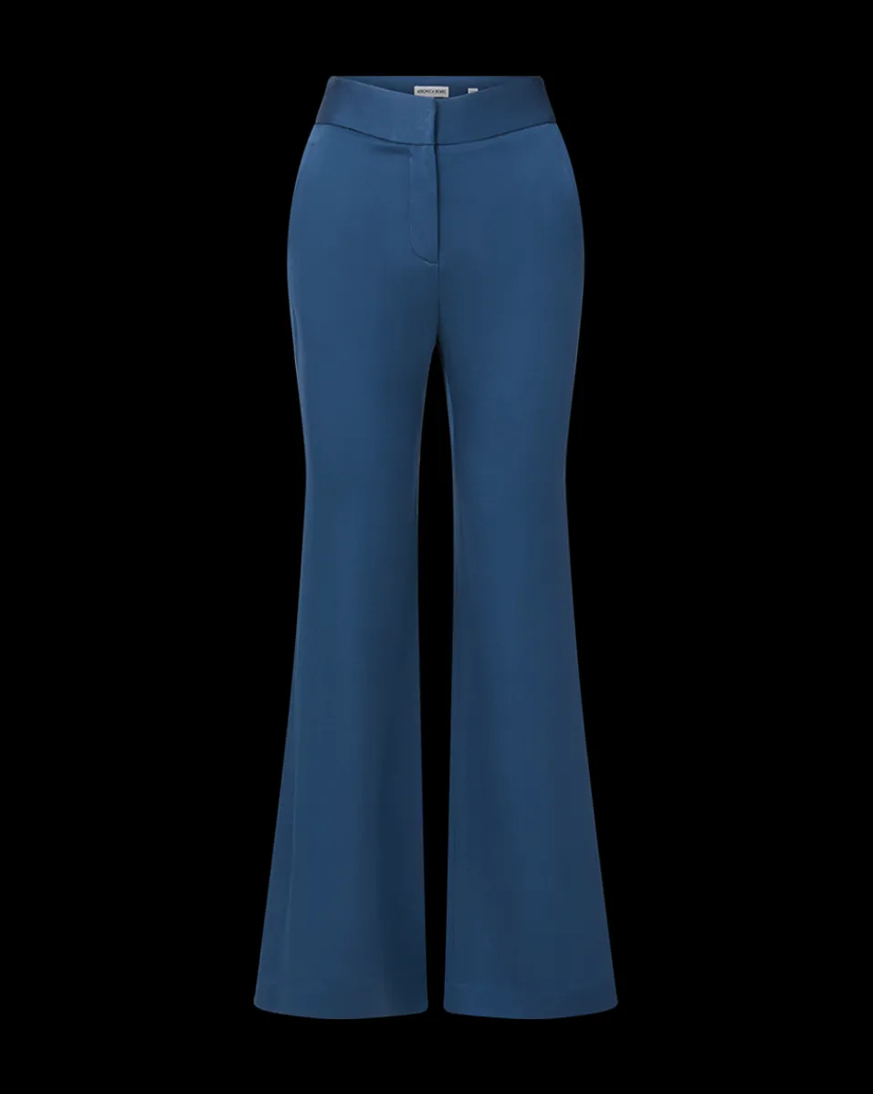 Lebone Pant in Blue Stone>Veronica Beard Online