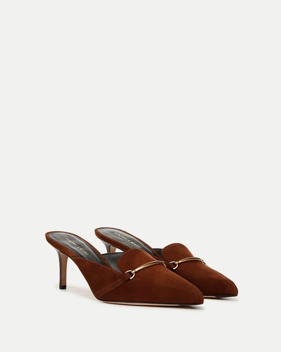 Leslie Suede Mule in>Veronica Beard New