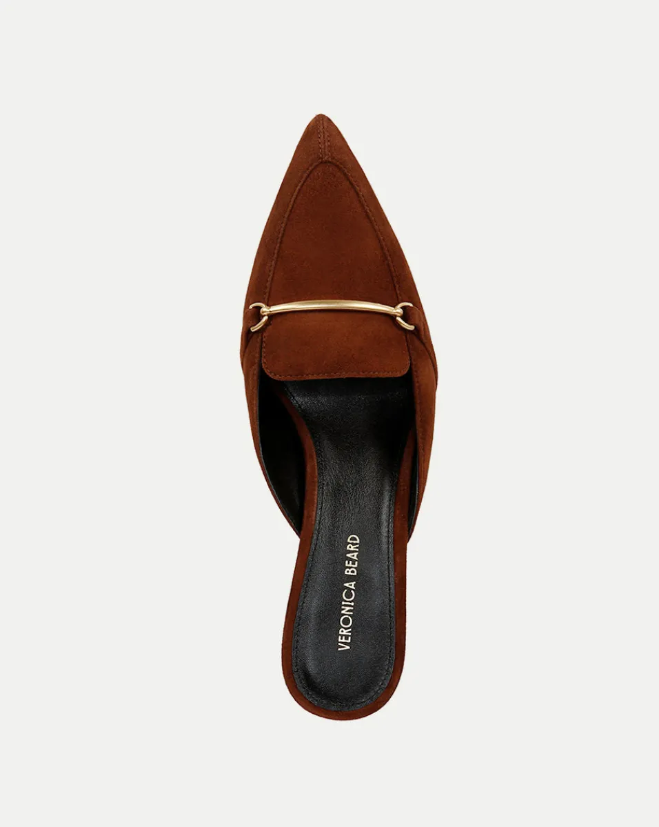 Leslie Suede Mule in>Veronica Beard New