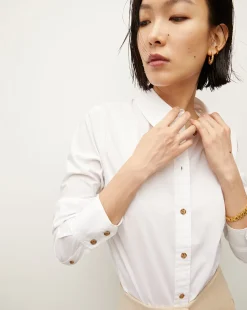 Libby Poplin Button-Down Shirt><noscript><img width=