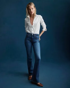 Libby Poplin Button-Down Shirt><noscript><img width=