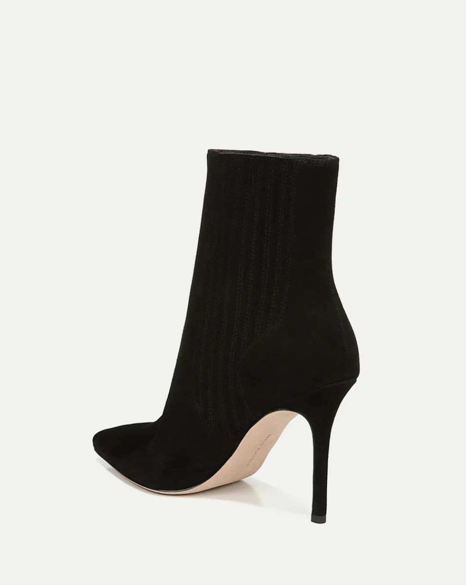 Lisa Suede Stiletto-Heel Bootie>Veronica Beard Hot