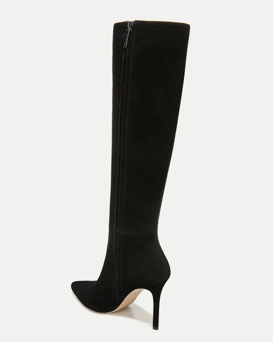 Lisa Suede Tall Boot Wide Calf>Veronica Beard Clearance