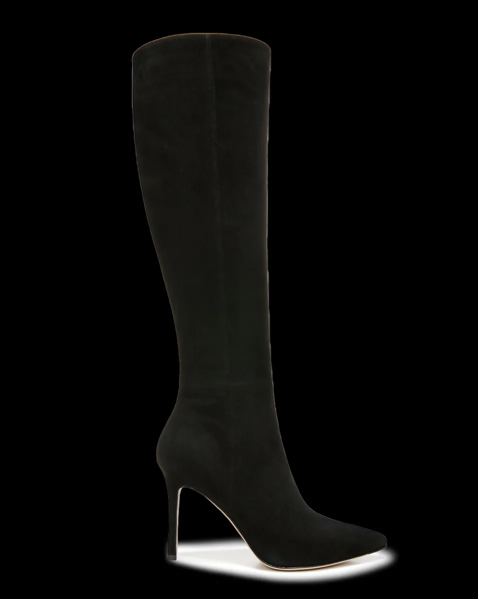 Lisa Suede Tall Boot Wide Calf>Veronica Beard Clearance