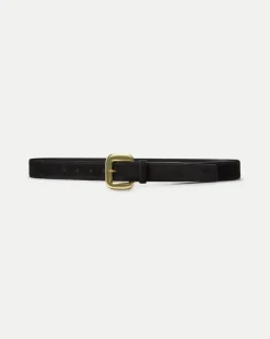 Lola Leather Belt in>Veronica Beard Hot
