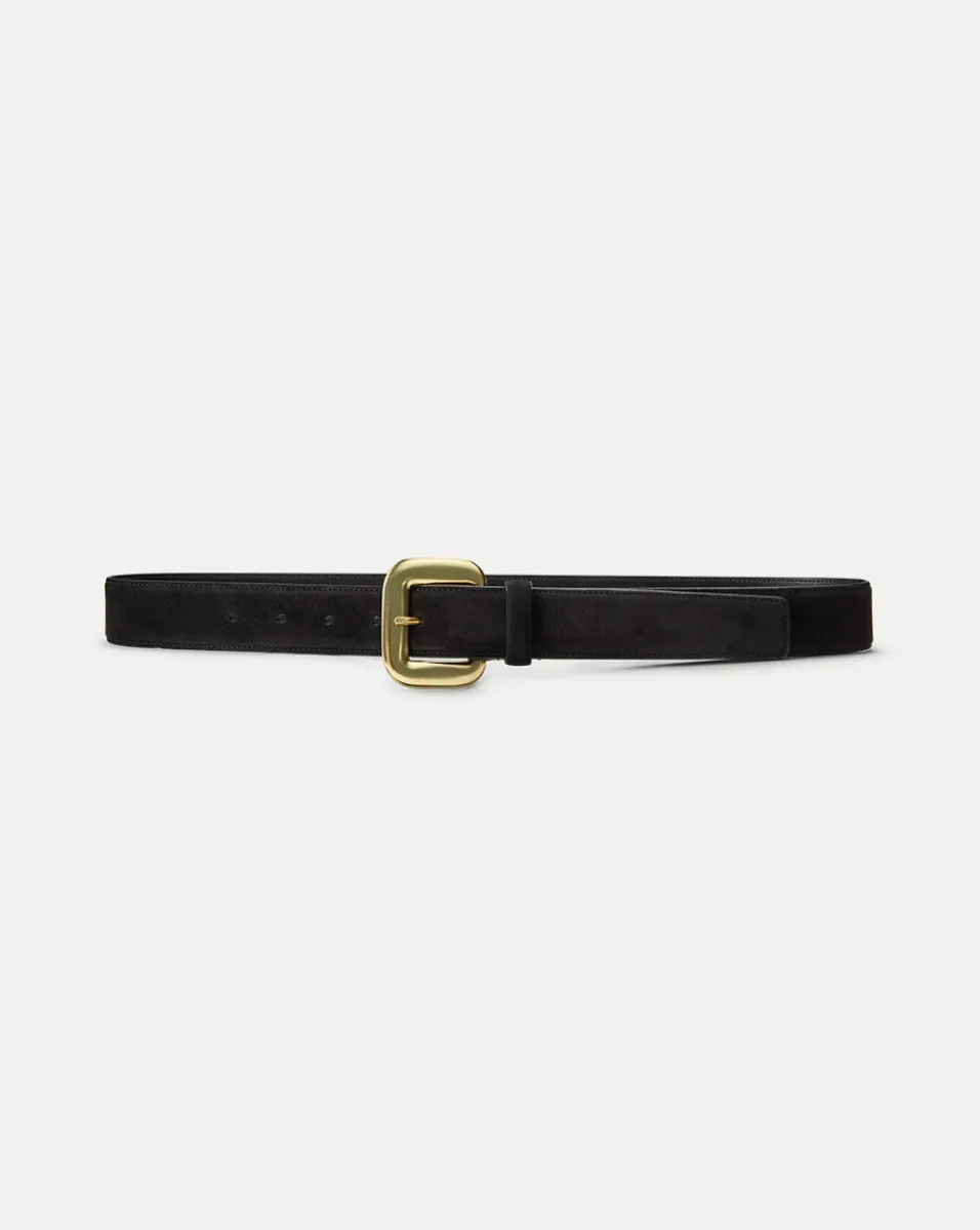 Lola Leather Belt in>Veronica Beard Hot