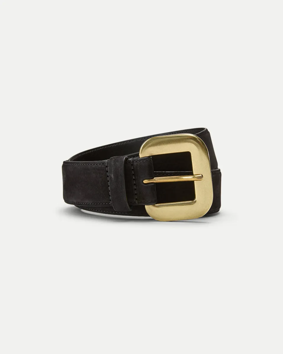 Lola Leather Belt in>Veronica Beard Hot