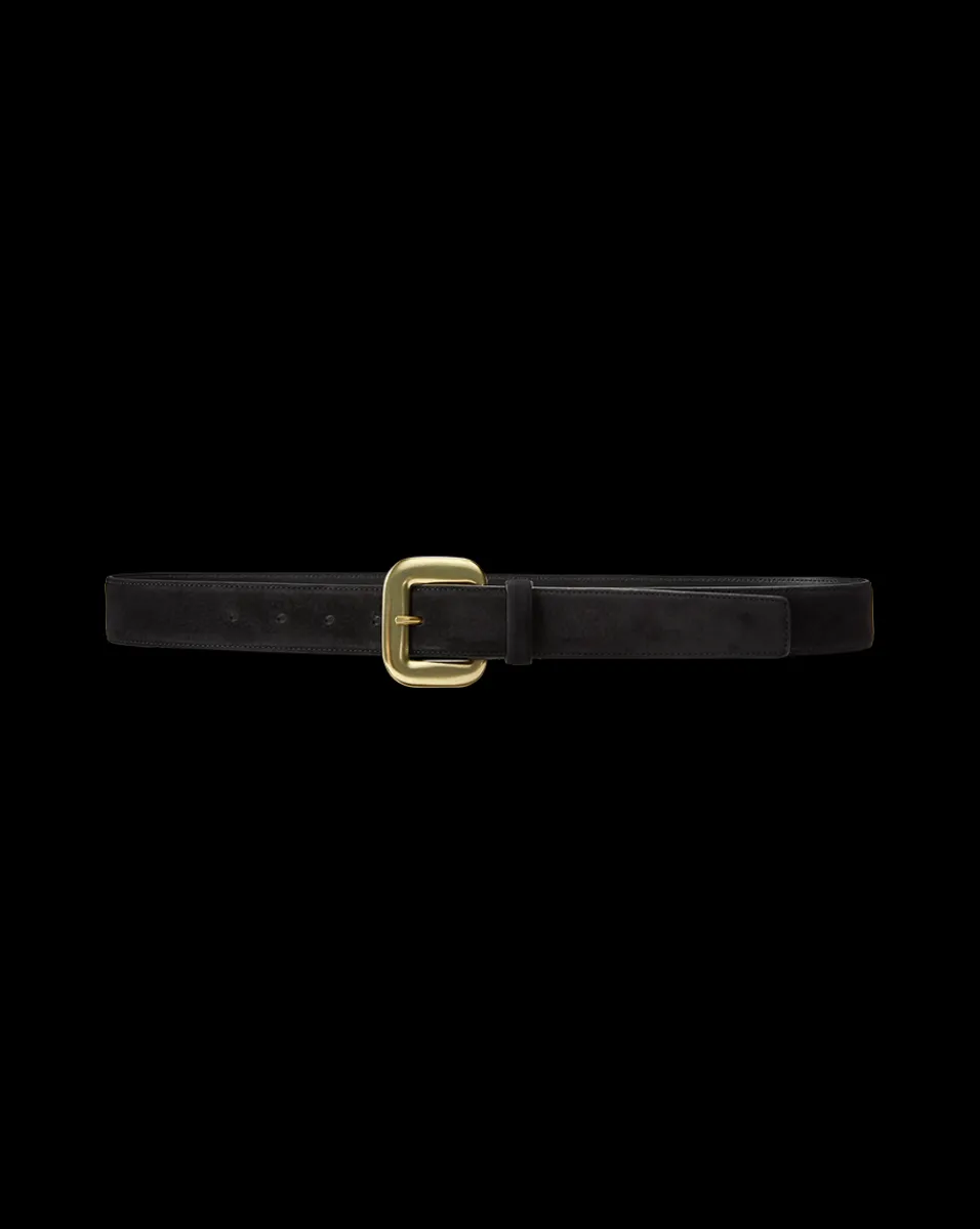 Lola Leather Belt in>Veronica Beard Hot