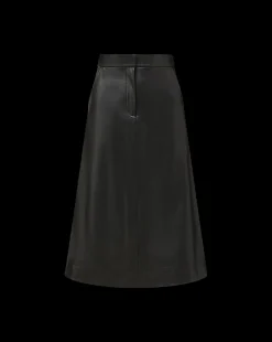 Louise Vegan Leather Skirt in><noscript><img width=