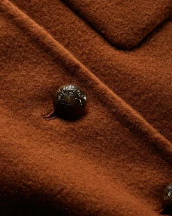 Lyssa Collarless Jacket in Deep Ochre><noscript><img width=