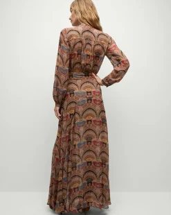 Makenzie Dress in Dark Chocolate><noscript><img width=