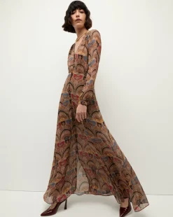 Makenzie Dress in Dark Chocolate><noscript><img width=