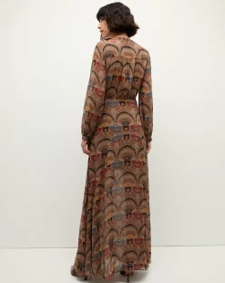 Makenzie Dress in Dark Chocolate><noscript><img width=