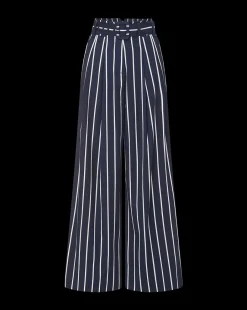 Maliyah Striped Wide-Leg Pant in><noscript><img width=