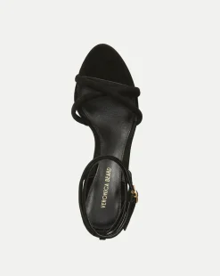 Manuela Sculpted Wedge Suede Sandal><noscript><img width=