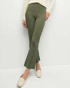 Massaro Knit Pant in Stone Army>Veronica Beard Sale