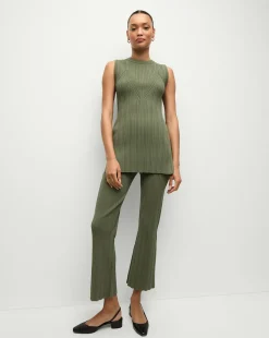 Massaro Knit Pant in Stone Army><noscript><img width=