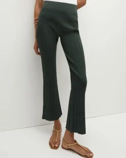 Massaro Rib-Knit Skinny-Flare Pant><noscript><img width=