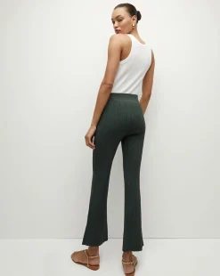 Massaro Rib-Knit Skinny-Flare Pant><noscript><img width=