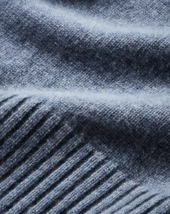 Mazzy Cashmere Turtleneck in Smoke Blue><noscript><img width=