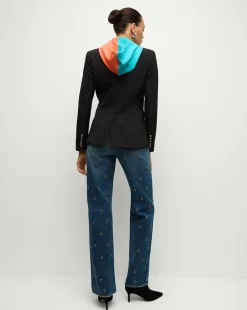 Miami Dolphins Dickey Jacket in Black/Silver><noscript><img width=