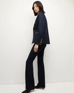 Miller Denim Blazer Dickey Jacket in Dark Wash><noscript><img width=