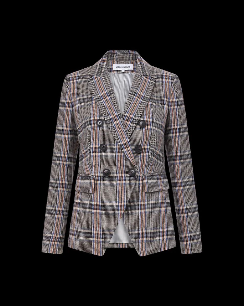 Miller Dickey Jacket in Black Multi>Veronica Beard Best