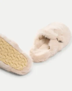 Mink Clog Slippers in>Veronica Beard New