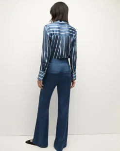 Monique Top in Blue Stone/Off-White><noscript><img width=