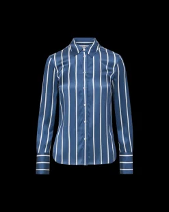 Monique Top in Blue Stone/Off-White><noscript><img width=