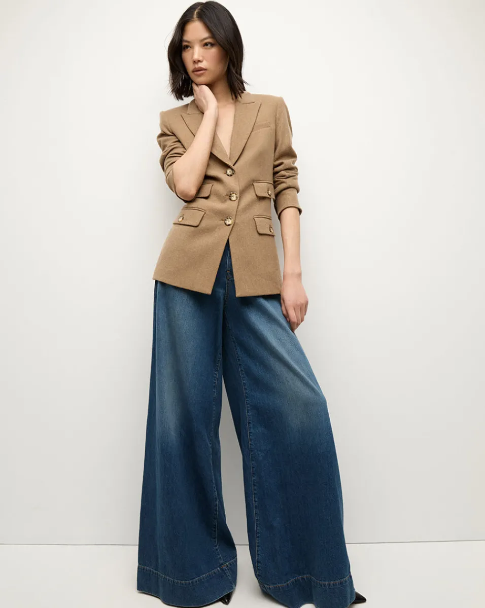 Nalani Dickey Jacket in Heather Russet>Veronica Beard Sale