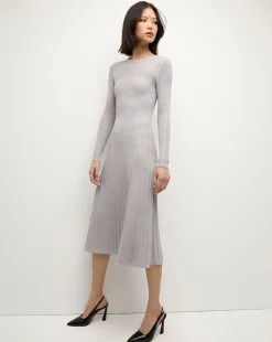 Nami Midi Sweater Dress in>Veronica Beard Outlet