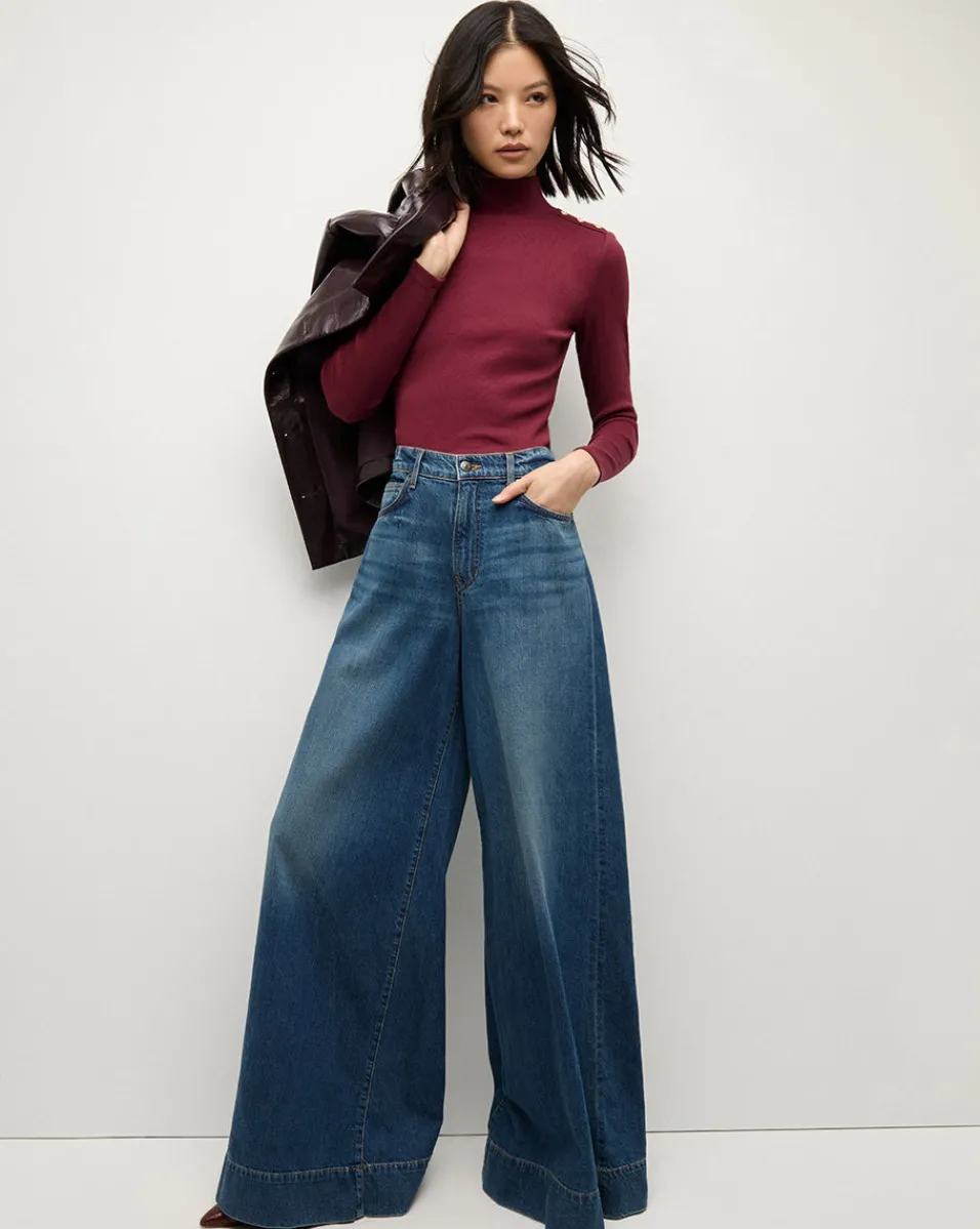 Nate Top With Buttons in>Veronica Beard